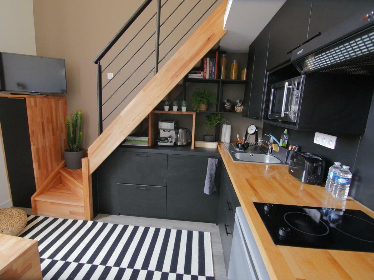 Studio Duplex Dans Residence De Standing Avec Piscine, Vue Sur Mer 勒克鲁西克 外观 照片